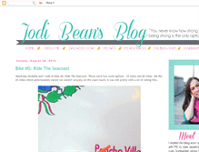 Tablet Screenshot of jodibeansblog.com